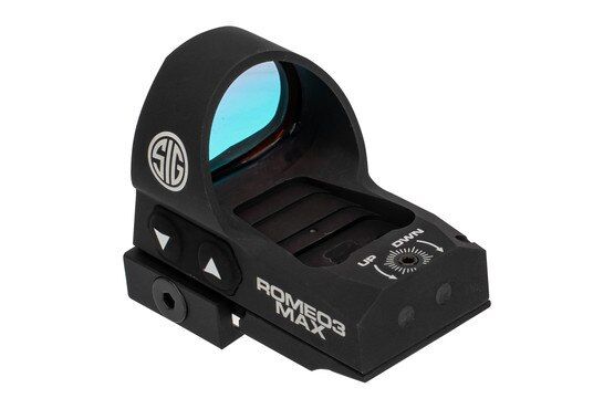 SIG Romeo 1 Max red dot optic features a large 30mm lens